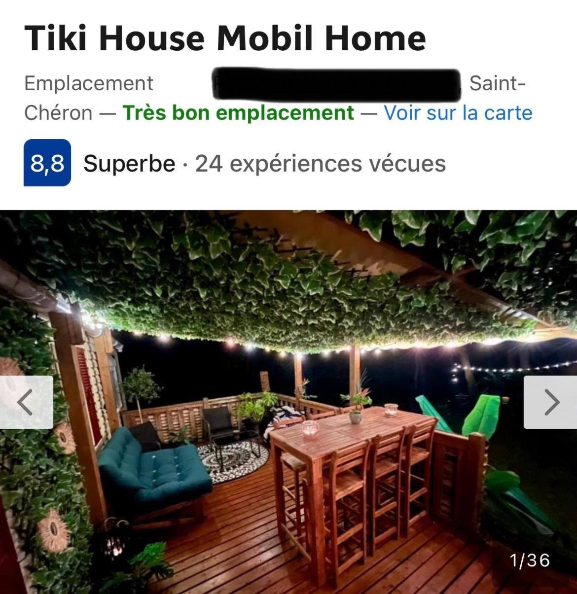 Tiki House M-Home-Climatise - Belle Parcelle ! Saint-Chéron Exteriér fotografie